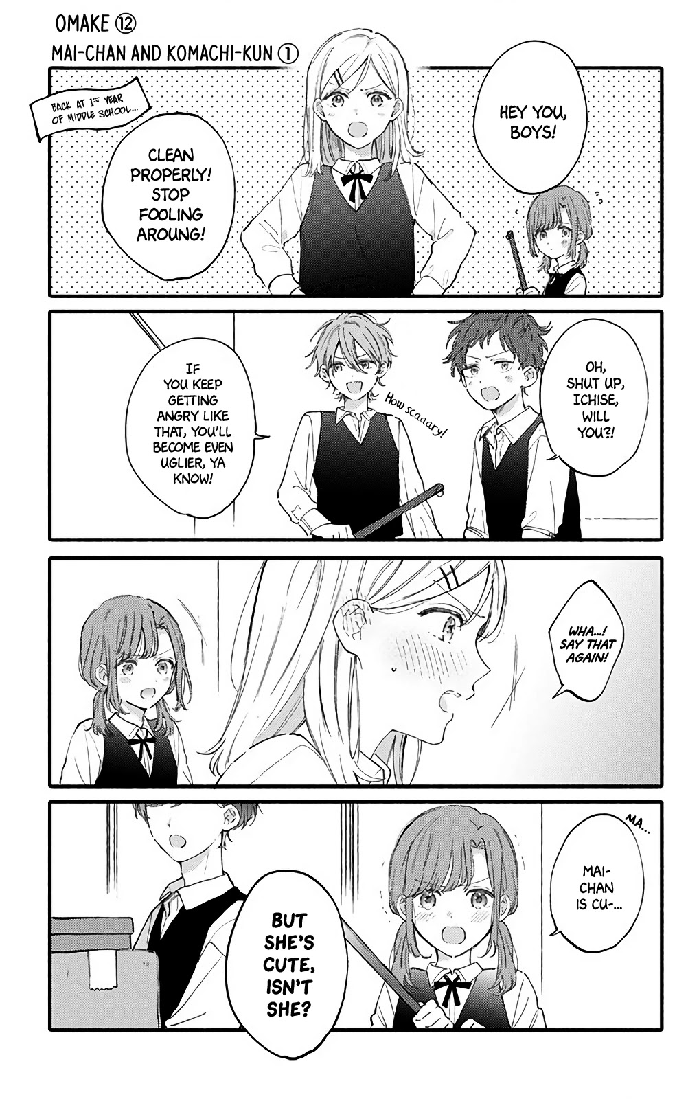 Sei-chan, Your Love Is Too Much! Chapter 35 page 14 - Chapter 35: Anxiety and Selfishness