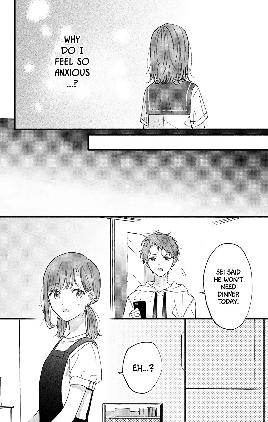 Sei-chan, Your Love Is Too Much! Chapter 35 page 6 - Chapter 35: Anxiety and Selfishness