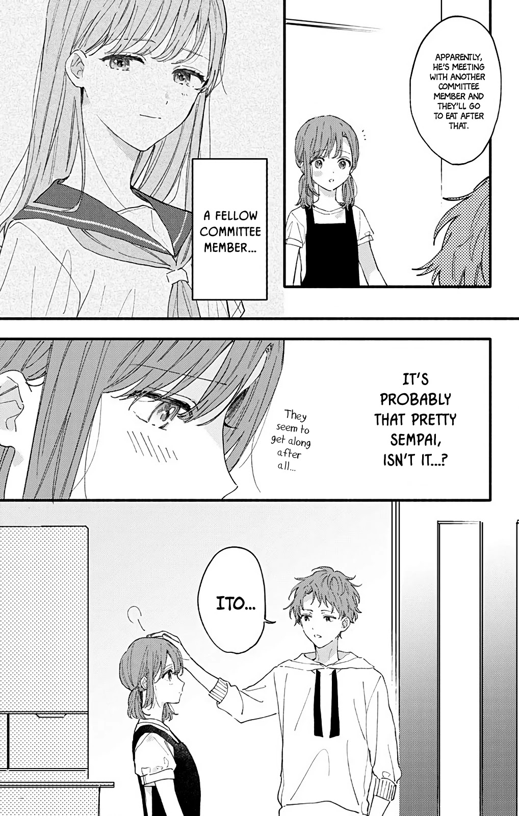 Sei-chan, Your Love Is Too Much! Chapter 35 page 7 - Chapter 35: Anxiety and Selfishness