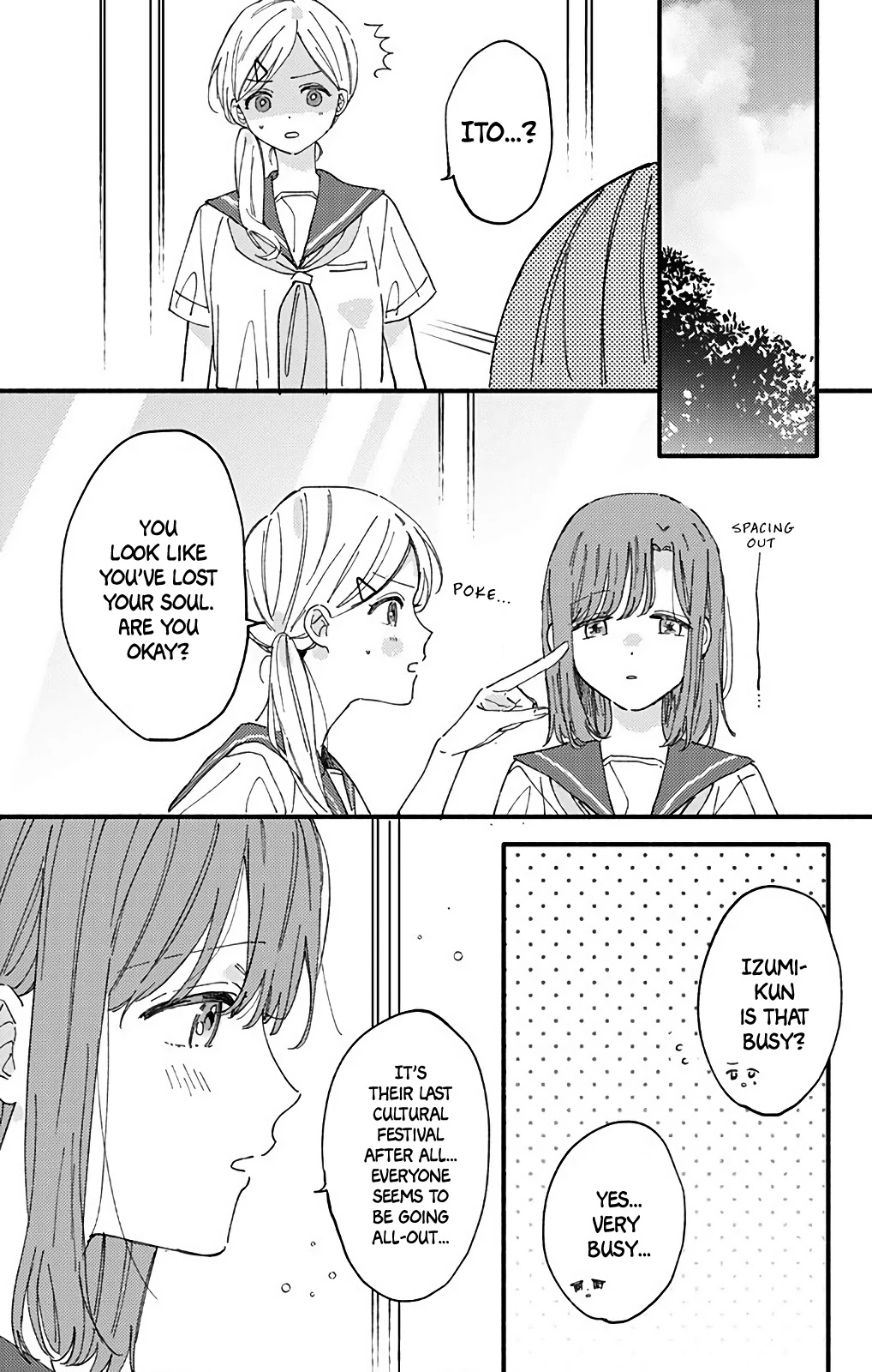 Sei-chan, Your Love Is Too Much! Chapter 35 page 9 - Chapter 35: Anxiety and Selfishness