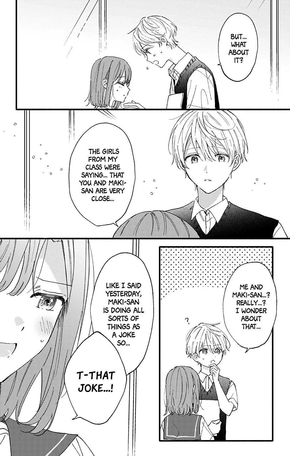 Sei-chan, Your Love Is Too Much! Chapter 36 page 13 - Chapter 36: What If It Wasn't A Joke?