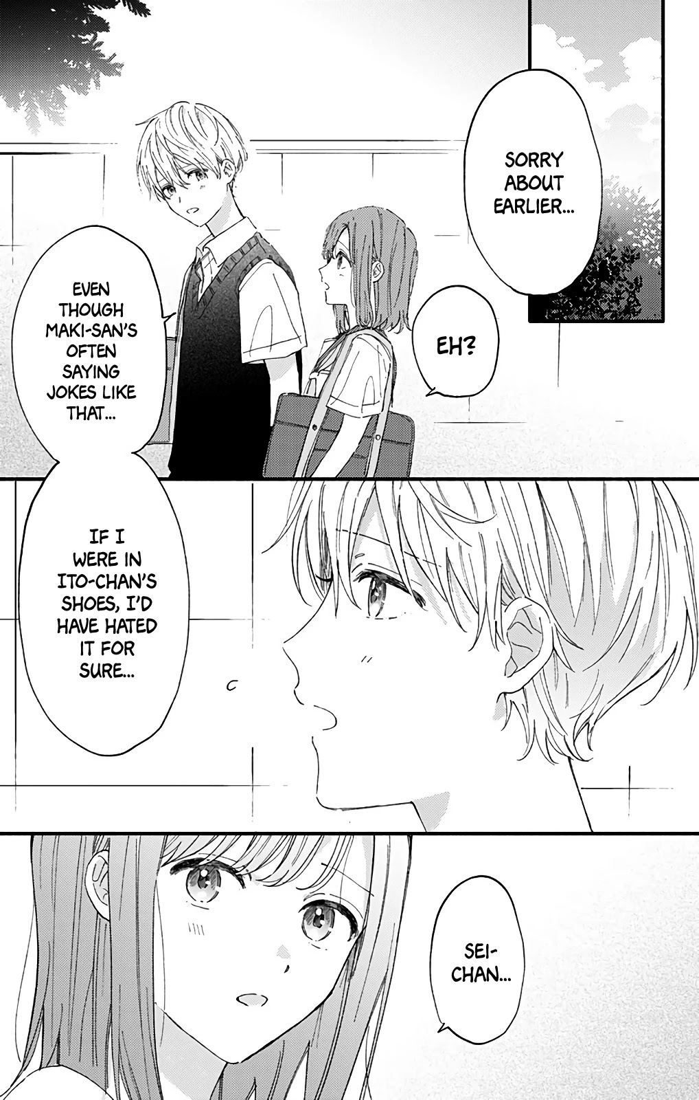 Sei-chan, Your Love Is Too Much! Chapter 36 page 5 - Chapter 36: What If It Wasn't A Joke?