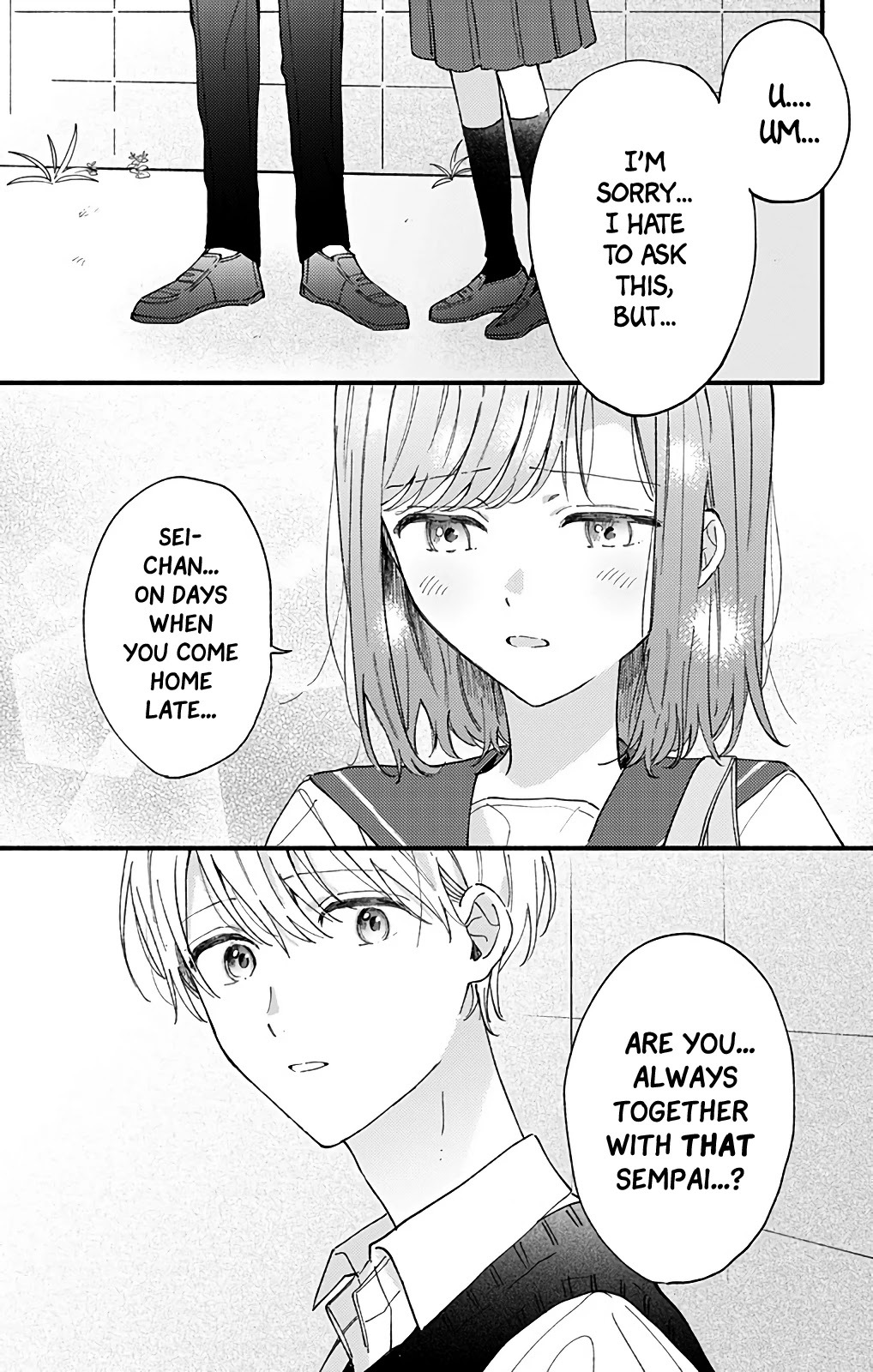 Sei-chan, Your Love Is Too Much! Chapter 36 page 6 - Chapter 36: What If It Wasn't A Joke?