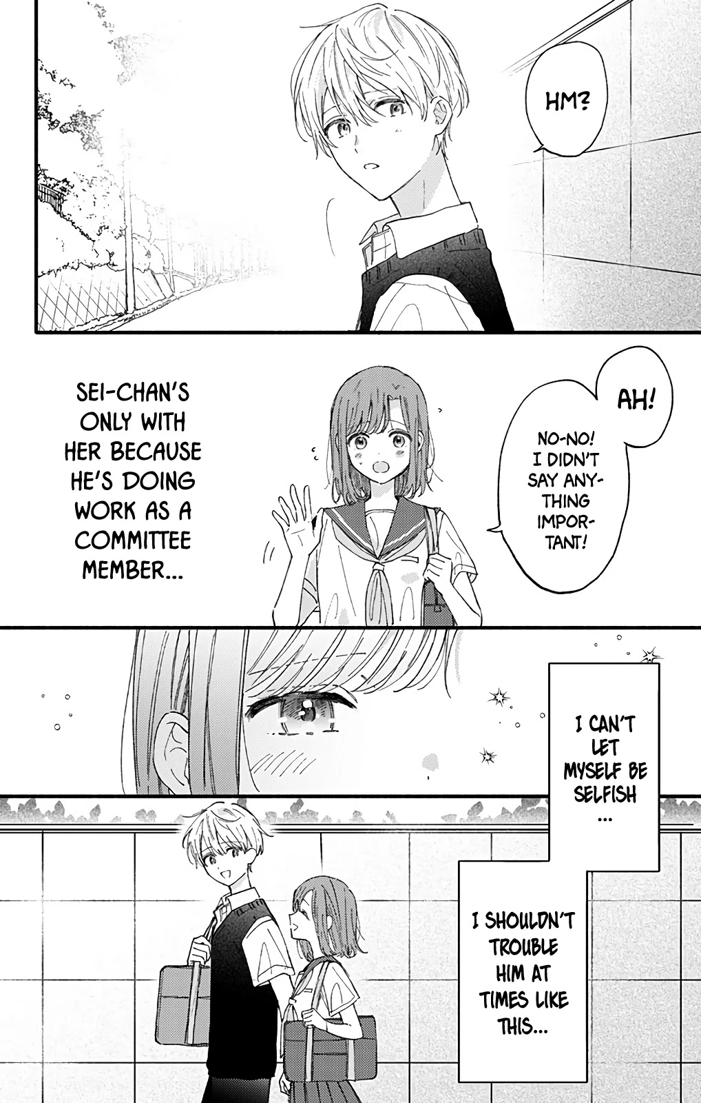 Sei-chan, Your Love Is Too Much! Chapter 36 page 9 - Chapter 36: What If It Wasn't A Joke?