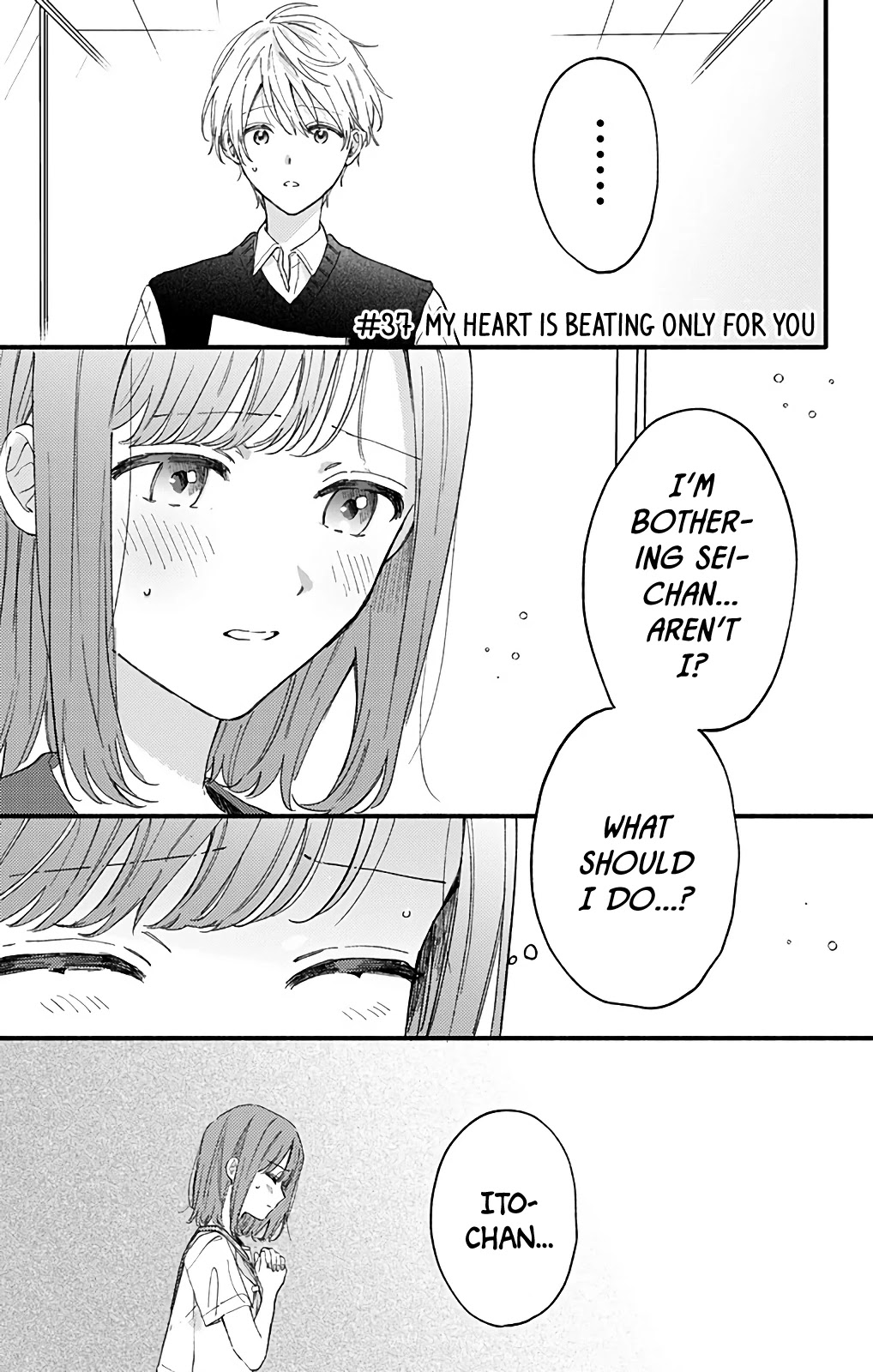 Sei-chan, Your Love Is Too Much! Chapter 37 page 1 - Chapter 37: My Heart Is Beating Only For You