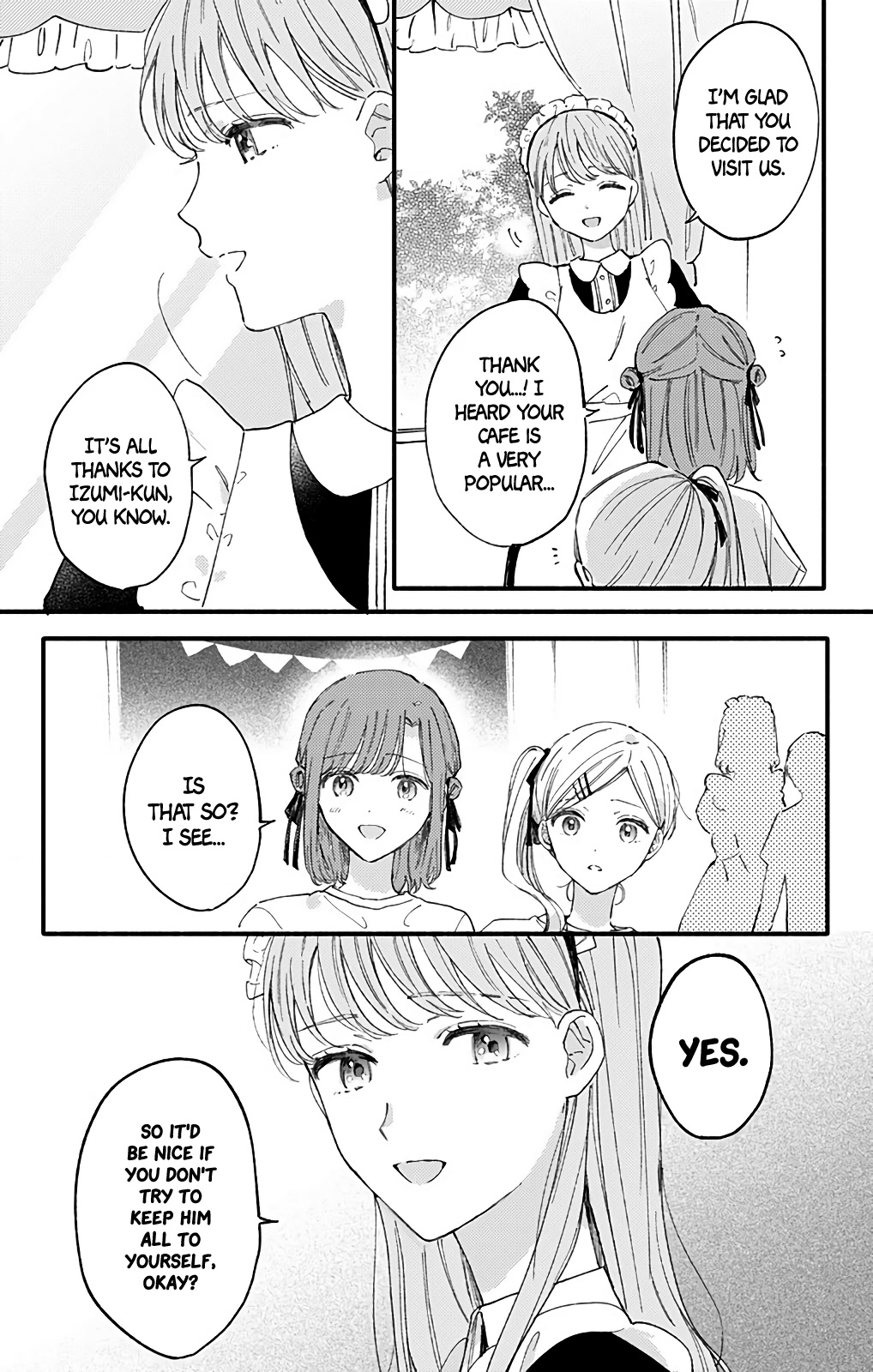 Sei-chan, Your Love Is Too Much! Chapter 38 page 5 - Chapter 38: Cultural Festival