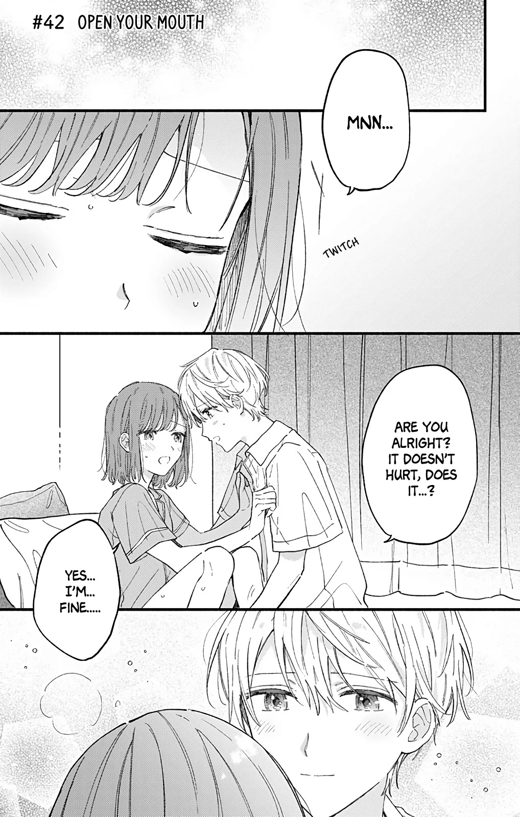 Sei-chan, Your Love Is Too Much! Chapter 42 page 1 - Chapter 42: Open Your Mouth
