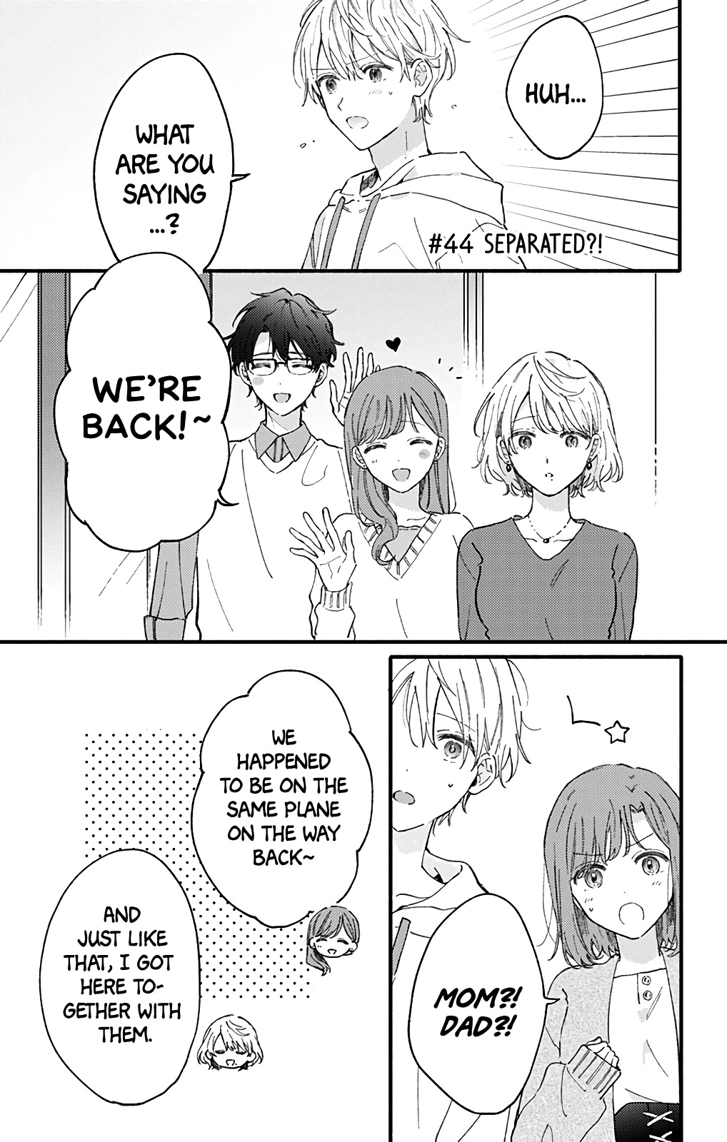 Sei-chan, Your Love Is Too Much! Chapter 44 page 2 - Chapter 44: Separated?!