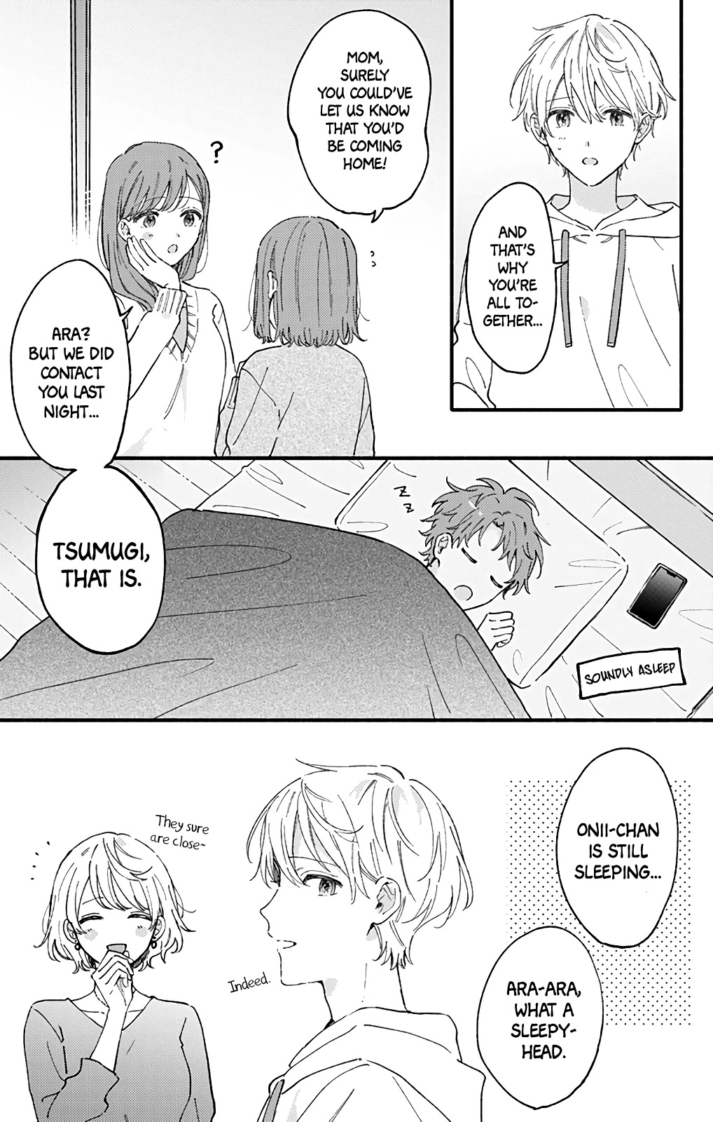 Sei-chan, Your Love Is Too Much! Chapter 44 page 3 - Chapter 44: Separated?!