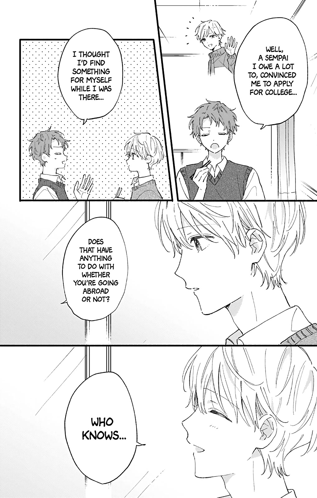 Sei-chan, Your Love Is Too Much! Chapter 45 page 10 - Chapter 45: Mismatched Thoughts