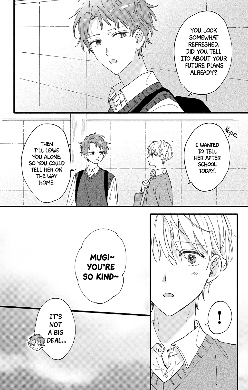 Sei-chan, Your Love Is Too Much! Chapter 46 page 2 - Chapter 46: Practice For When Sei-chan Is Gone