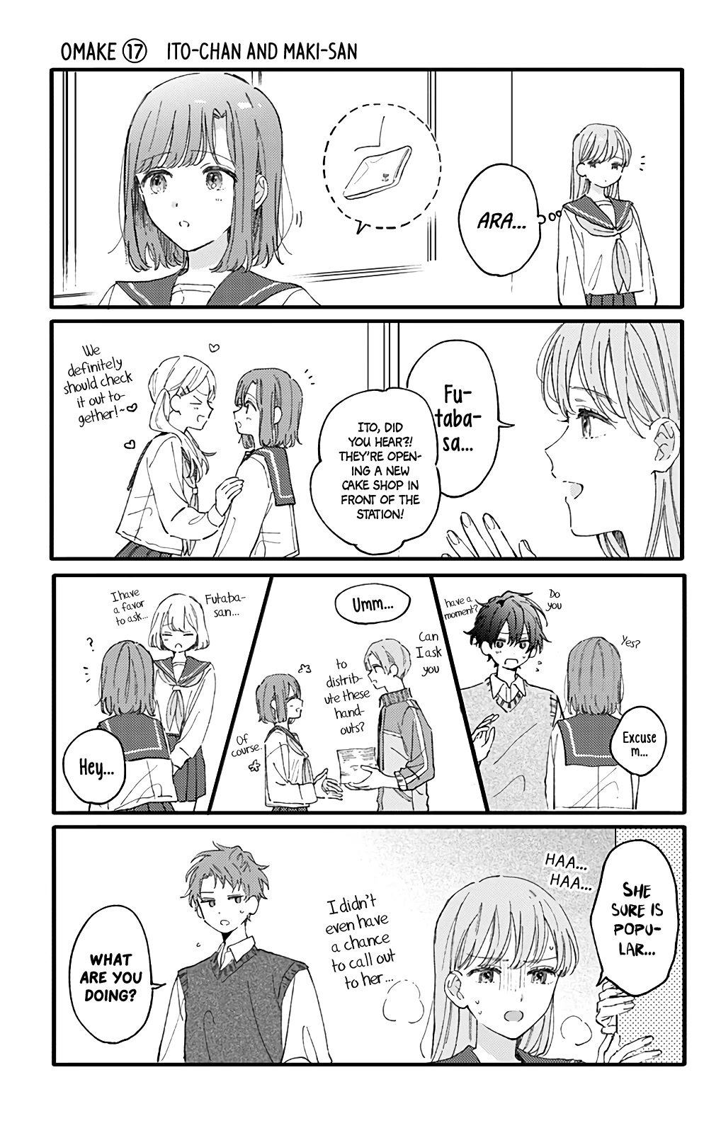 Sei-chan, Your Love Is Too Much! Chapter 47 page 15 - Chapter 47: Don't Go Far Away...!