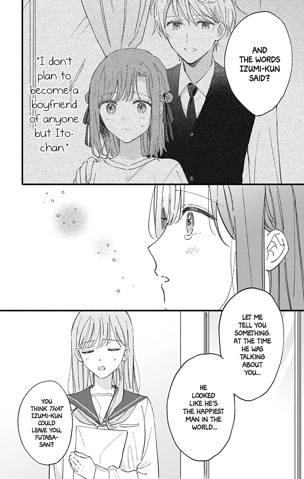 Sei-chan, Your Love Is Too Much! Chapter 47 page 4 - Chapter 47: Don't Go Far Away...!