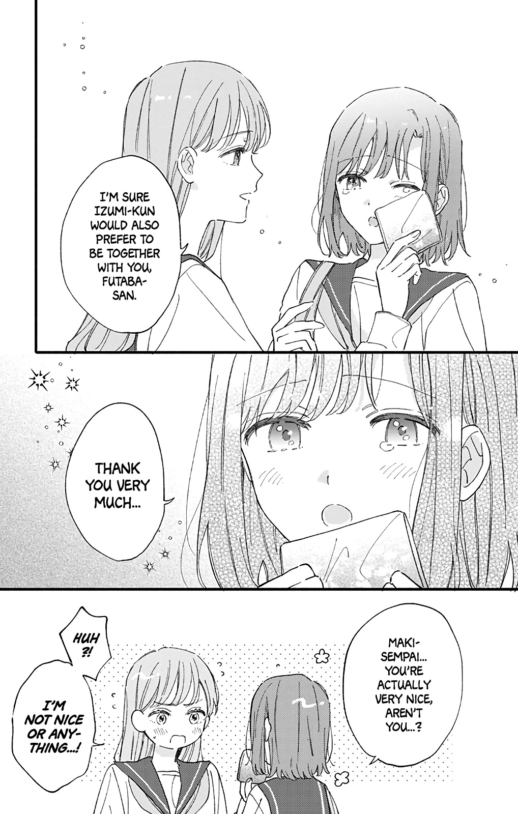Sei-chan, Your Love Is Too Much! Chapter 47 page 8 - Chapter 47: Don't Go Far Away...!