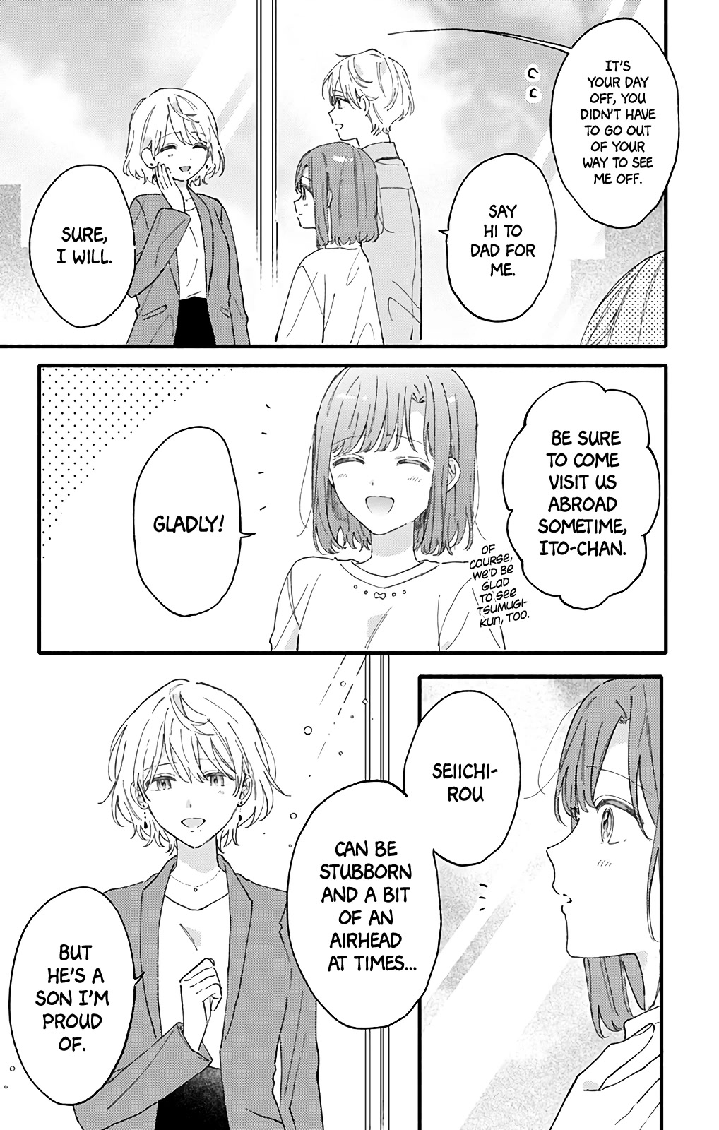 Sei-chan, Your Love Is Too Much! Chapter 49 page 11 - Chapter 49: My Two "Special" People