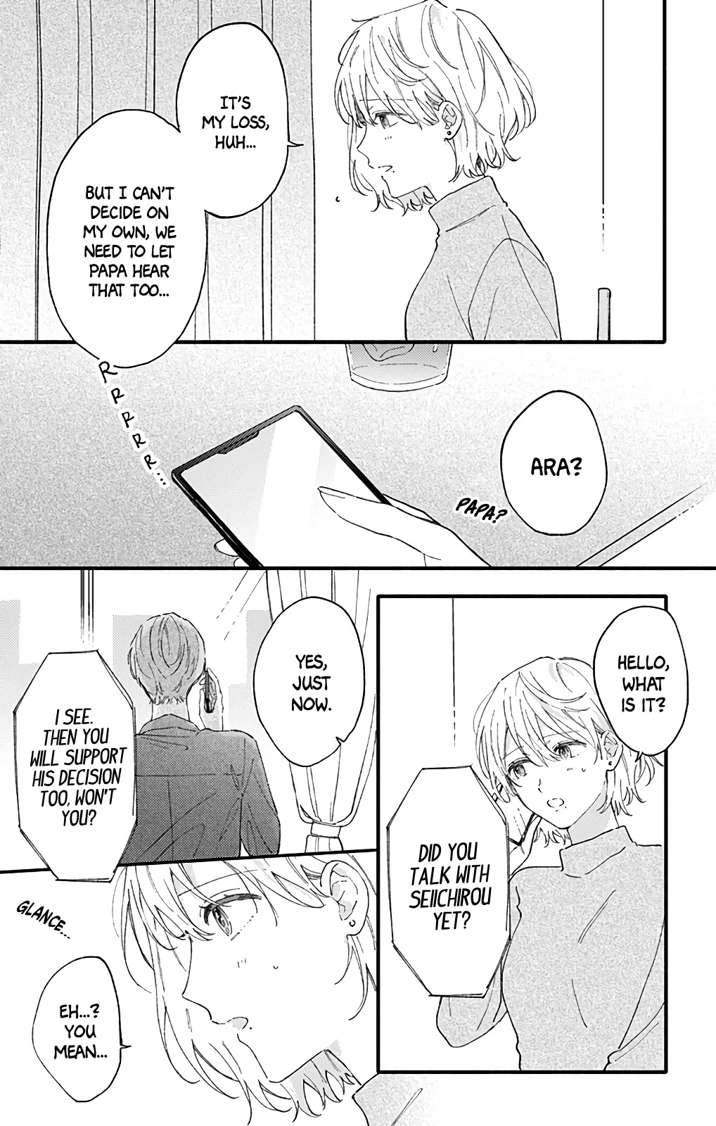 Sei-chan, Your Love Is Too Much! Chapter 49 page 9 - Chapter 49: My Two "Special" People