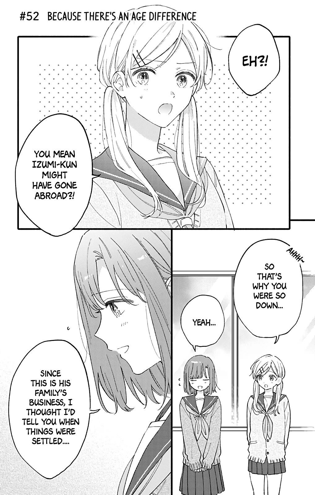Sei-chan, Your Love Is Too Much! Chapter 52 page 2 - Chapter 52: Because There's An Age Difference