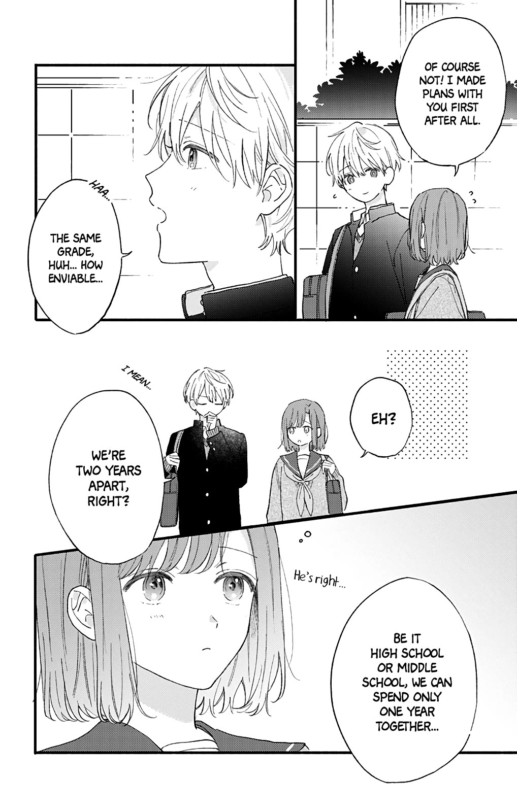 Sei-chan, Your Love Is Too Much! Chapter 52 page 9 - Chapter 52: Because There's An Age Difference
