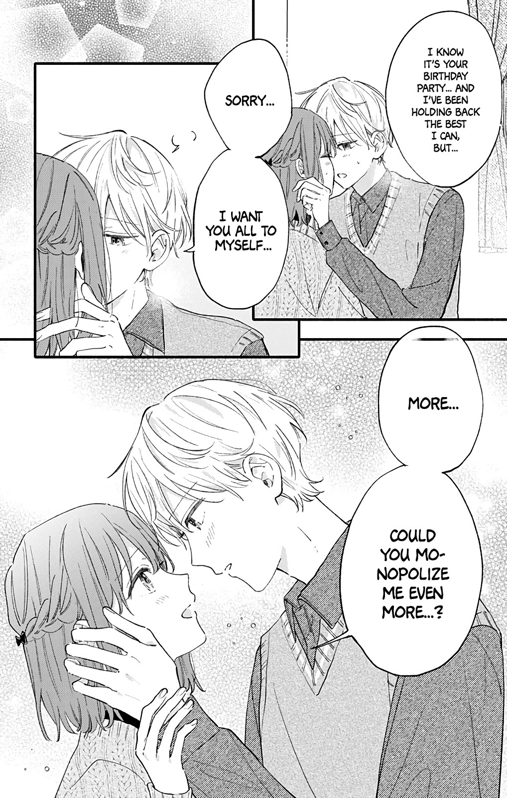 Sei-chan, Your Love Is Too Much! Chapter 53 page 12 - Chapter 53: On My Birthday, Could You Monopolize Me More?