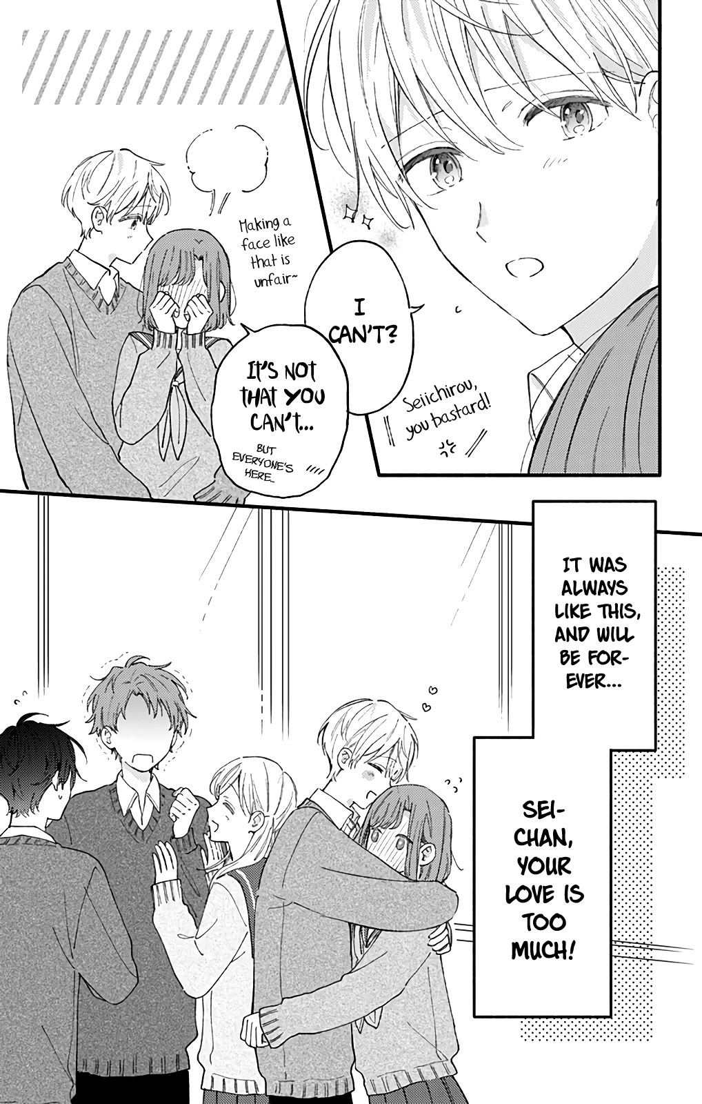 Sei-chan, Your Love Is Too Much! Chapter 55 page 11 - Chapter 55: Sei-chan, Your Love Is Always Too Much! [END]