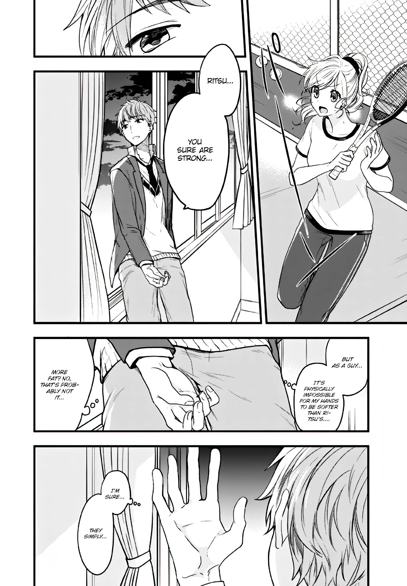 Seibetsu "Mona Lisa" no Kimi e. Chapter 10 page 12 - Chapter 10: Touch (Part 2)