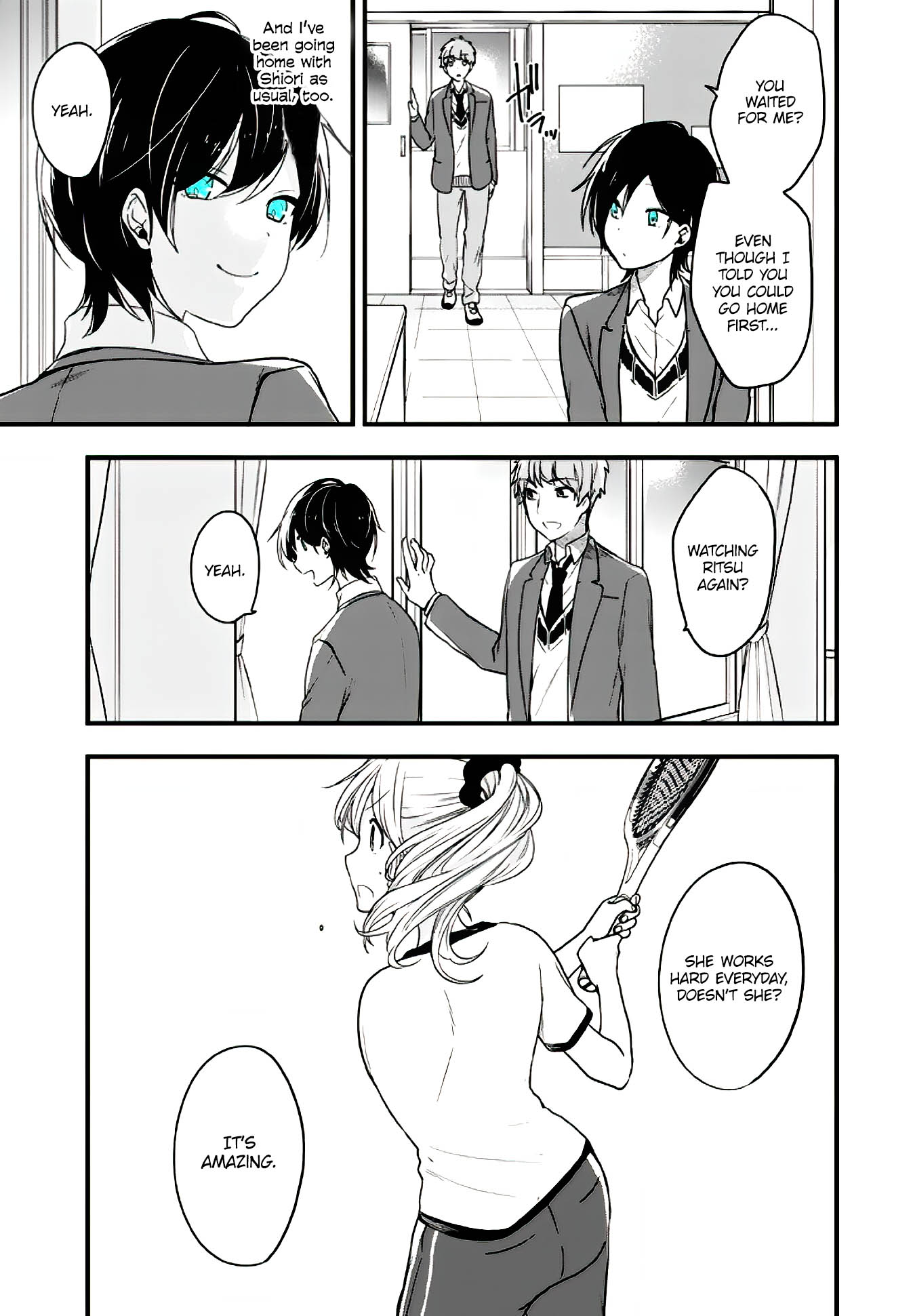 Seibetsu "Mona Lisa" no Kimi e. Chapter 10 page 3 - Chapter 10: Touch (Part 2)