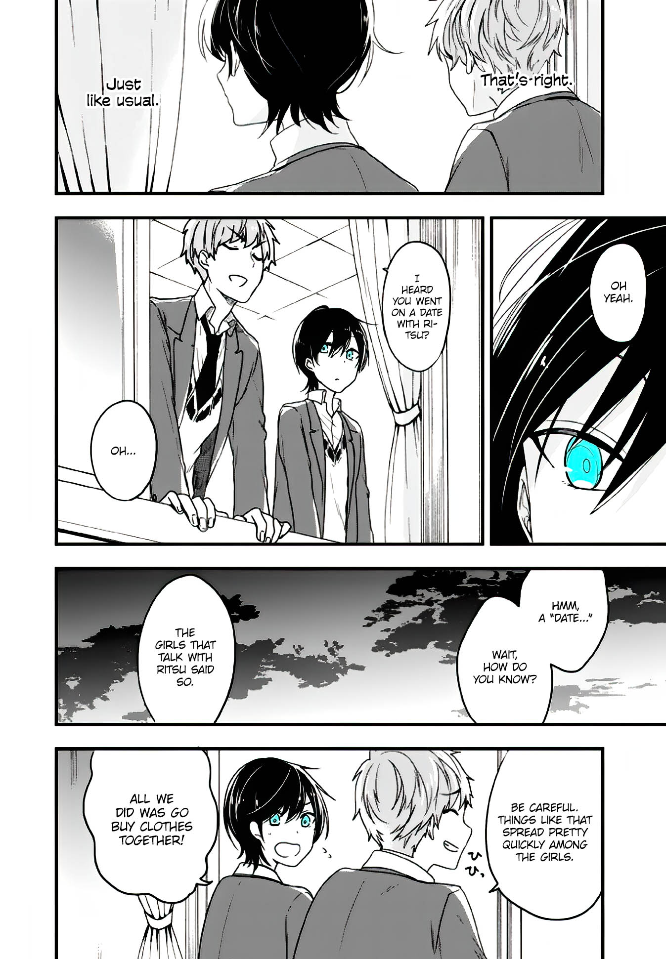 Seibetsu "Mona Lisa" no Kimi e. Chapter 10 page 4 - Chapter 10: Touch (Part 2)