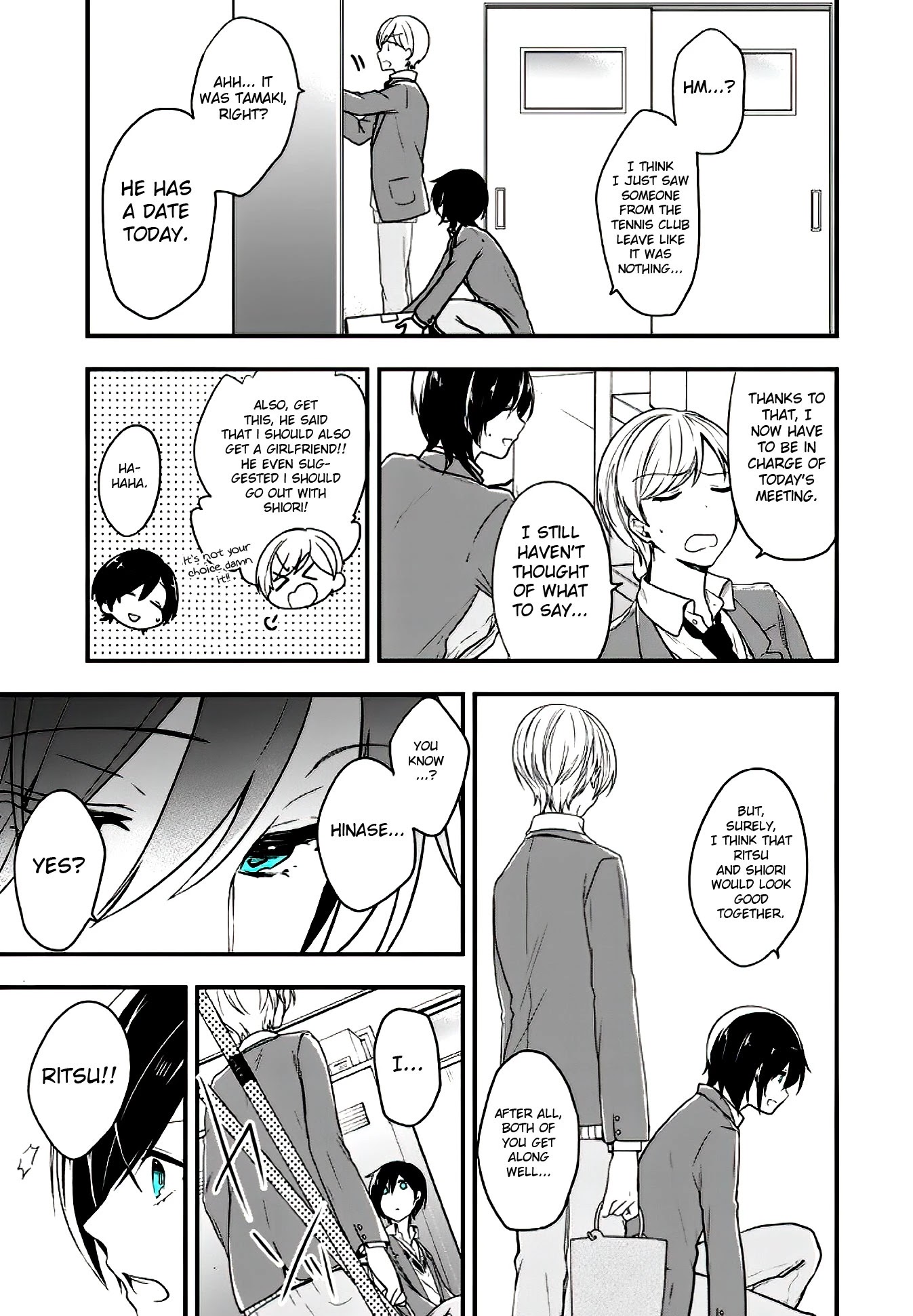 Seibetsu "Mona Lisa" no Kimi e. Chapter 11 page 14 - Chapter 11: Just Like Usual