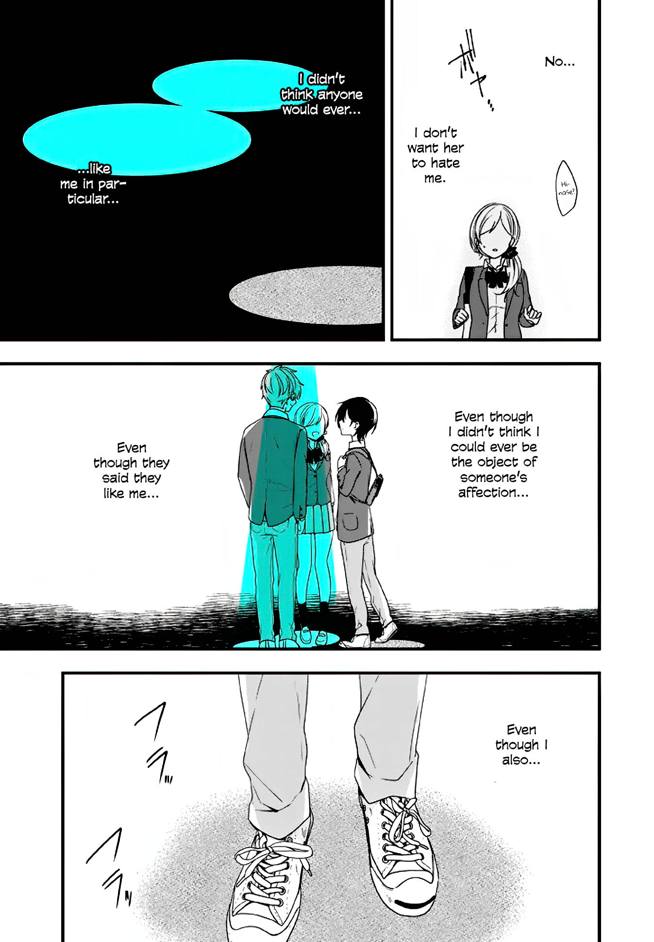 Seibetsu "Mona Lisa" no Kimi e. Chapter 13 page 13 - Chapter 13: A Pleasantly Unpleasant Thing
