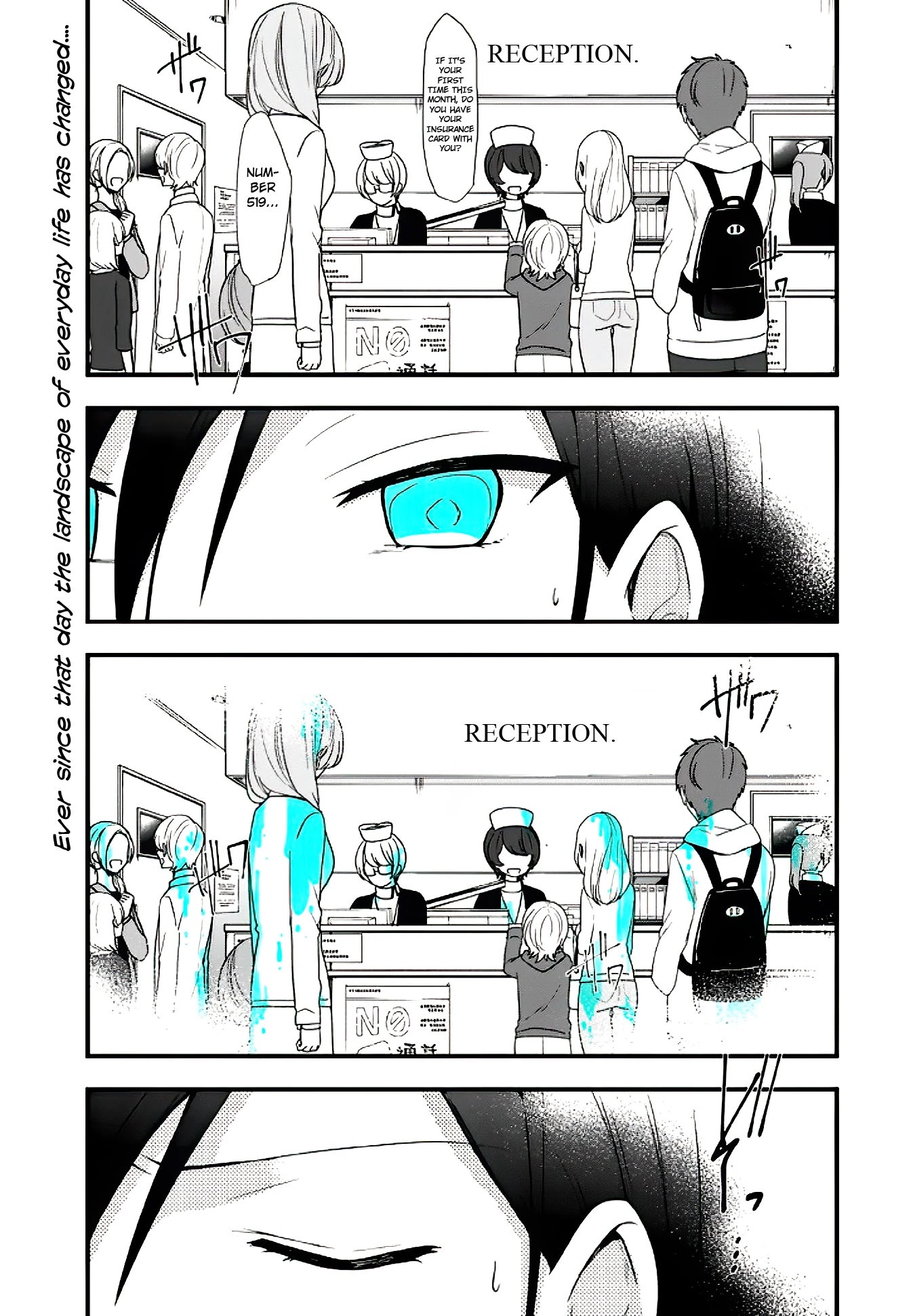 Seibetsu "Mona Lisa" no Kimi e. Chapter 14 page 1 - Chapter 14: "Touch and Agitation"