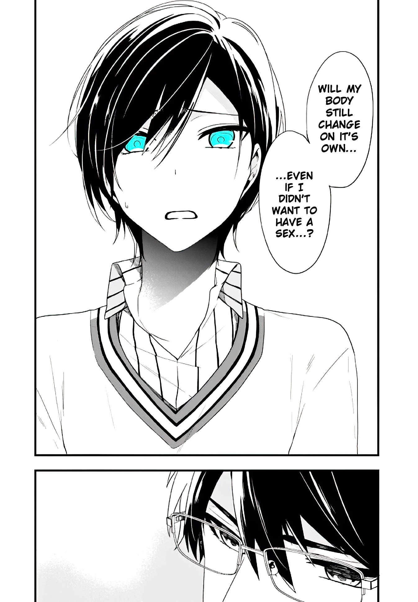 Seibetsu "Mona Lisa" no Kimi e. Chapter 14 page 12 - Chapter 14: "Touch and Agitation"