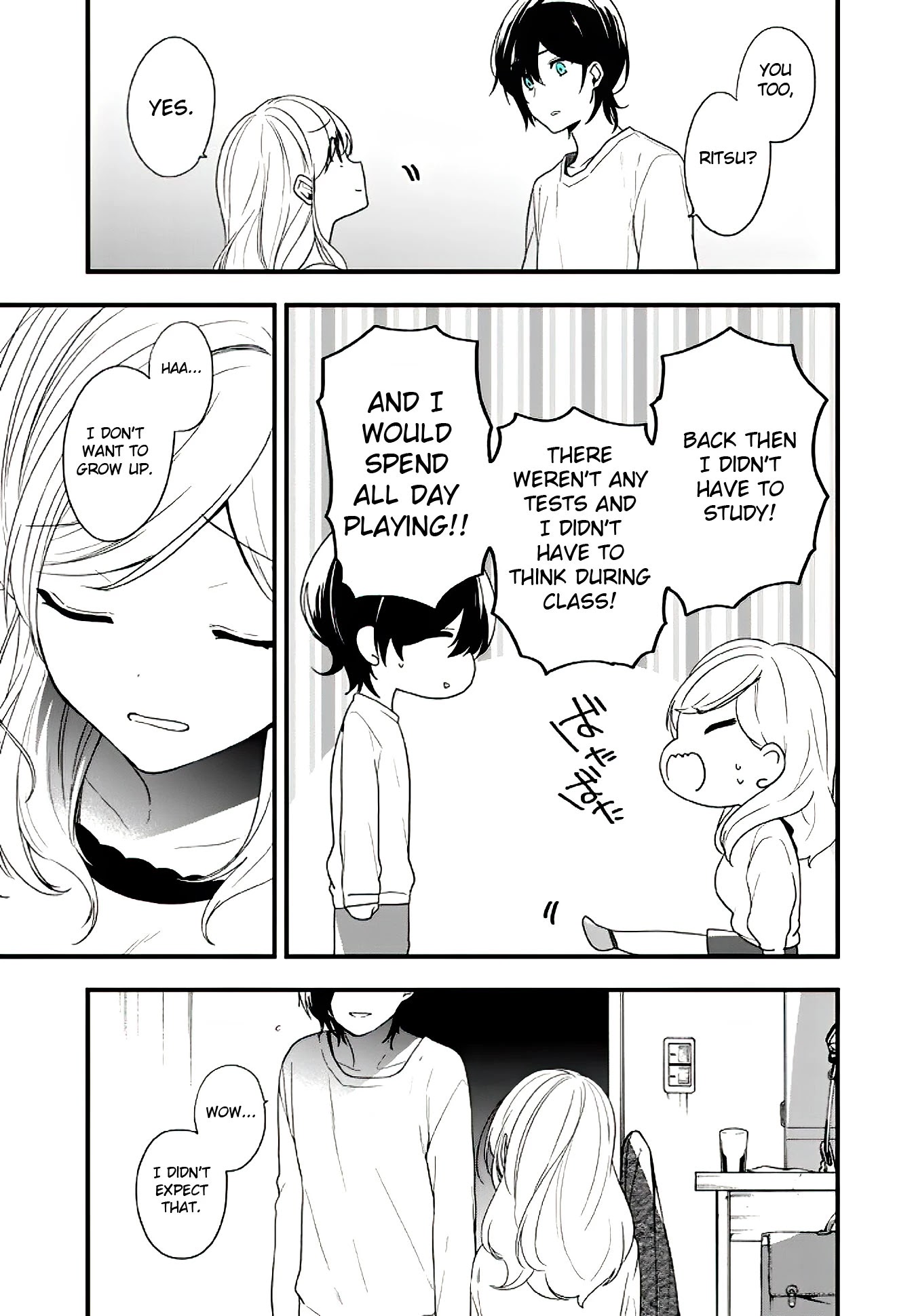 Seibetsu "Mona Lisa" no Kimi e. Chapter 15 page 13 - Chapter 15: Chicken or Egg