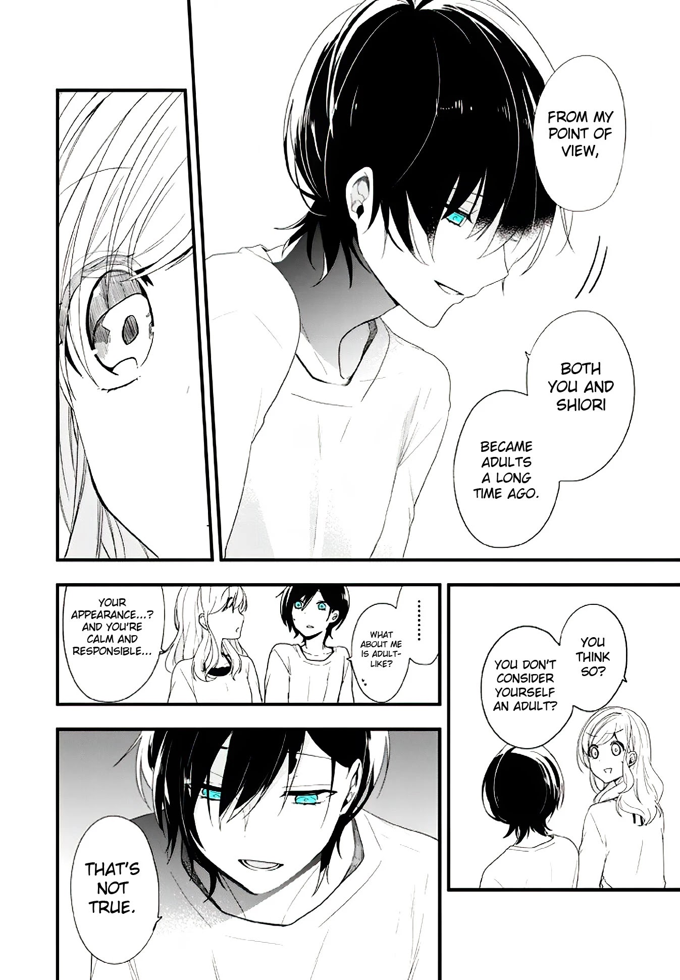 Seibetsu "Mona Lisa" no Kimi e. Chapter 15 page 14 - Chapter 15: Chicken or Egg