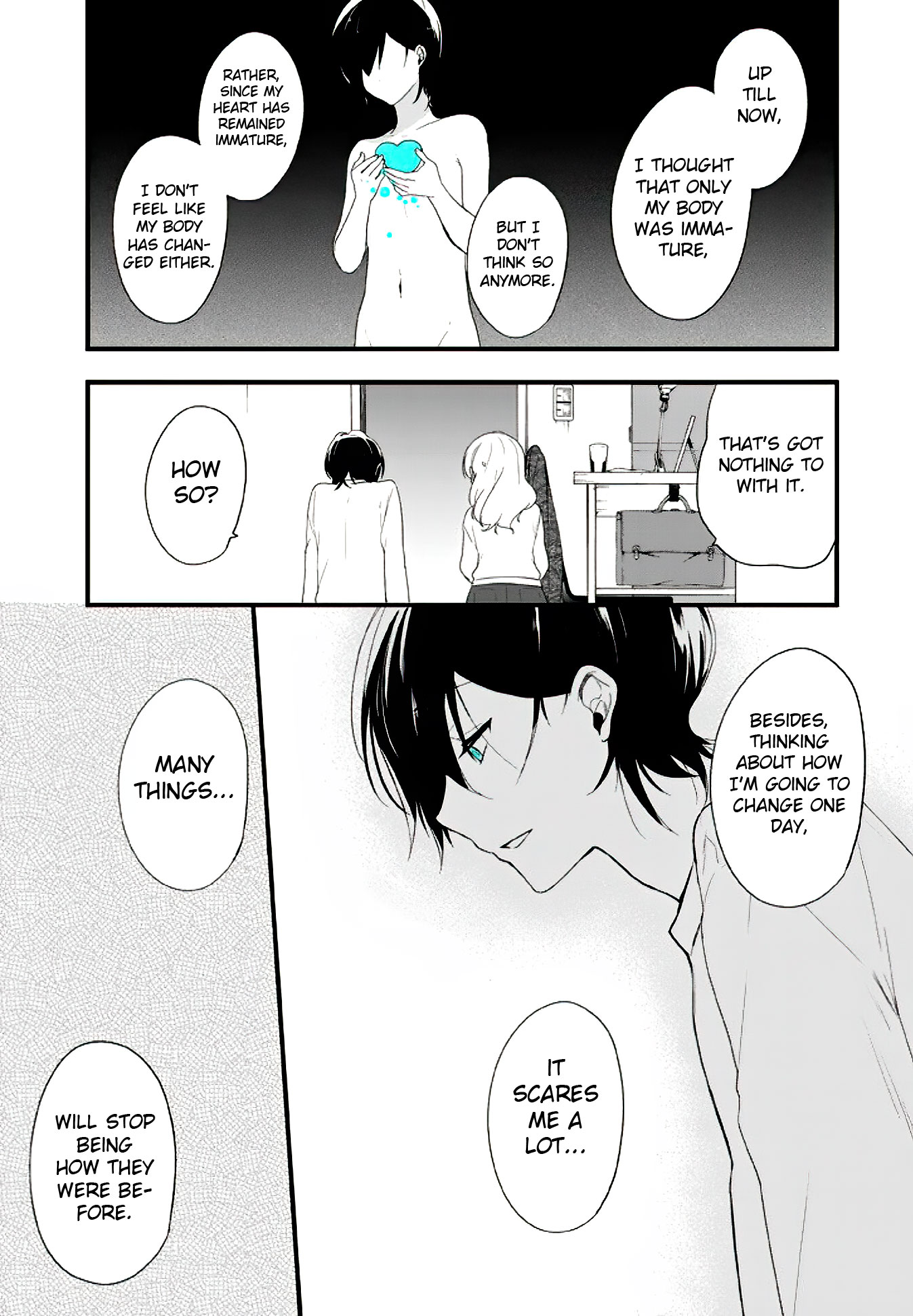 Seibetsu "Mona Lisa" no Kimi e. Chapter 15 page 15 - Chapter 15: Chicken or Egg