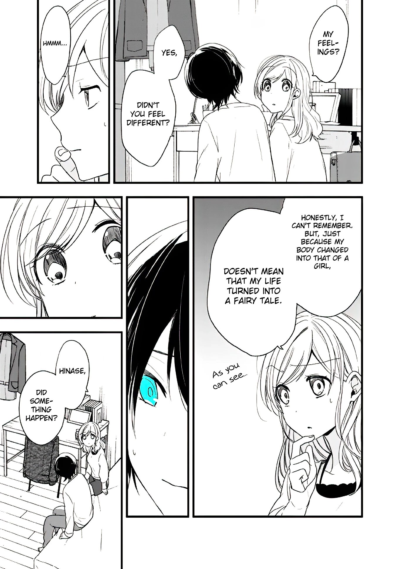 Seibetsu "Mona Lisa" no Kimi e. Chapter 15 page 17 - Chapter 15: Chicken or Egg