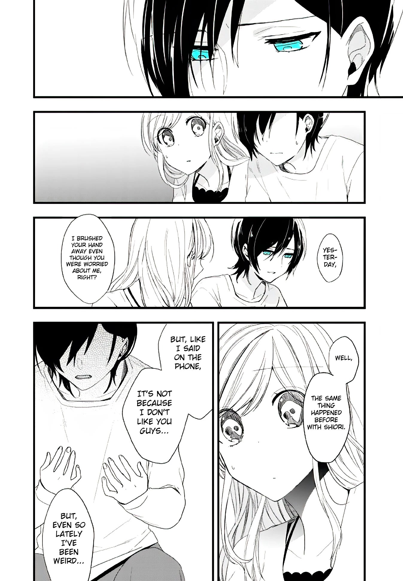 Seibetsu "Mona Lisa" no Kimi e. Chapter 15 page 18 - Chapter 15: Chicken or Egg