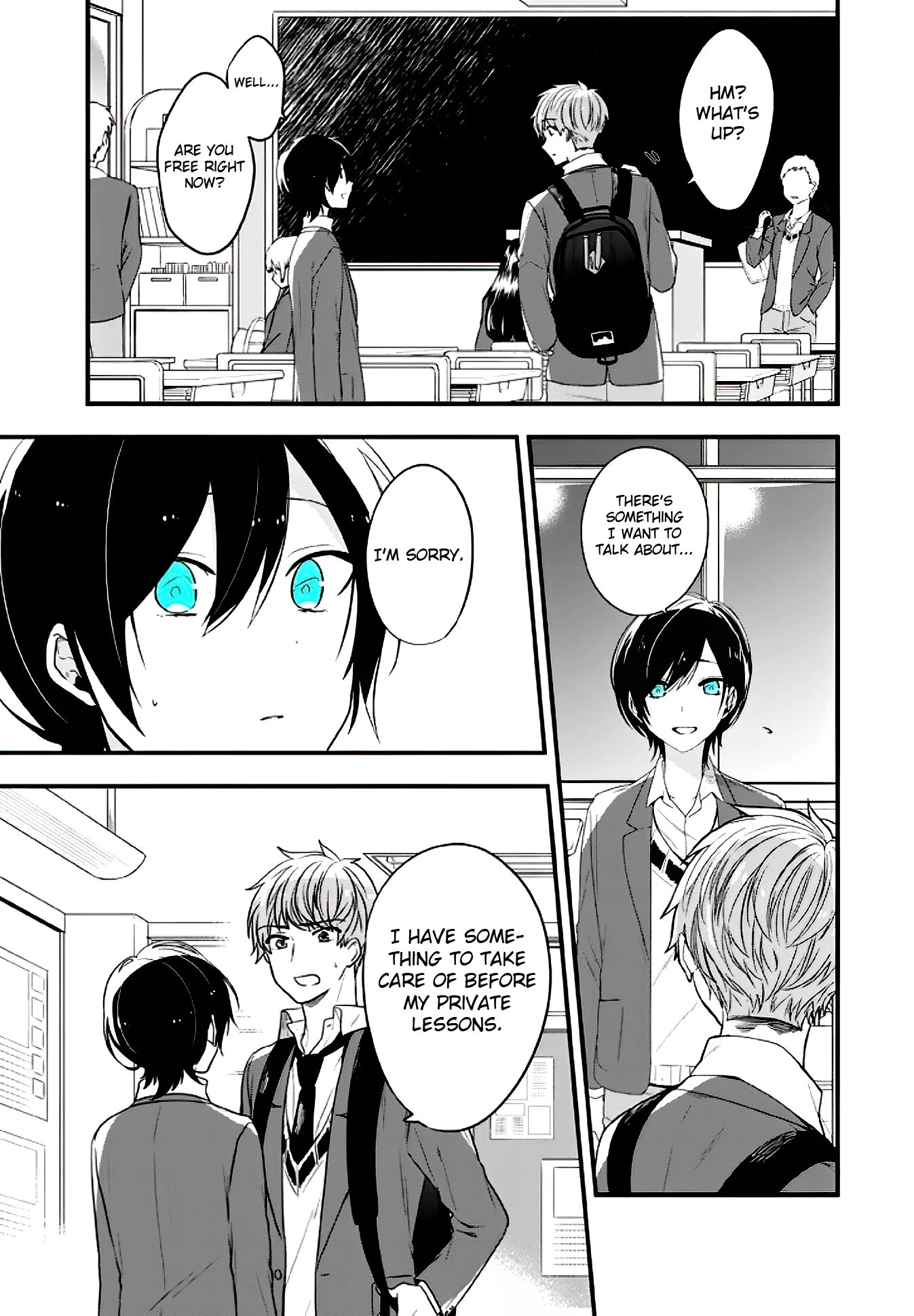 Seibetsu "Mona Lisa" no Kimi e. Chapter 17 page 5 - Chapter 17: An Irreplaceable 'Very Little'