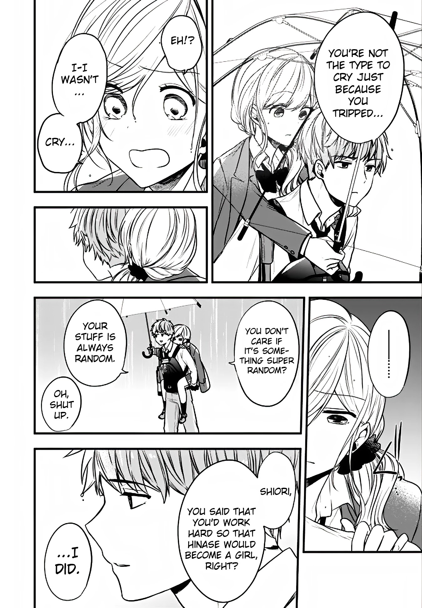 Seibetsu "Mona Lisa" no Kimi e. Chapter 19 page 16 - Chapter 19: Girl Meets Boy