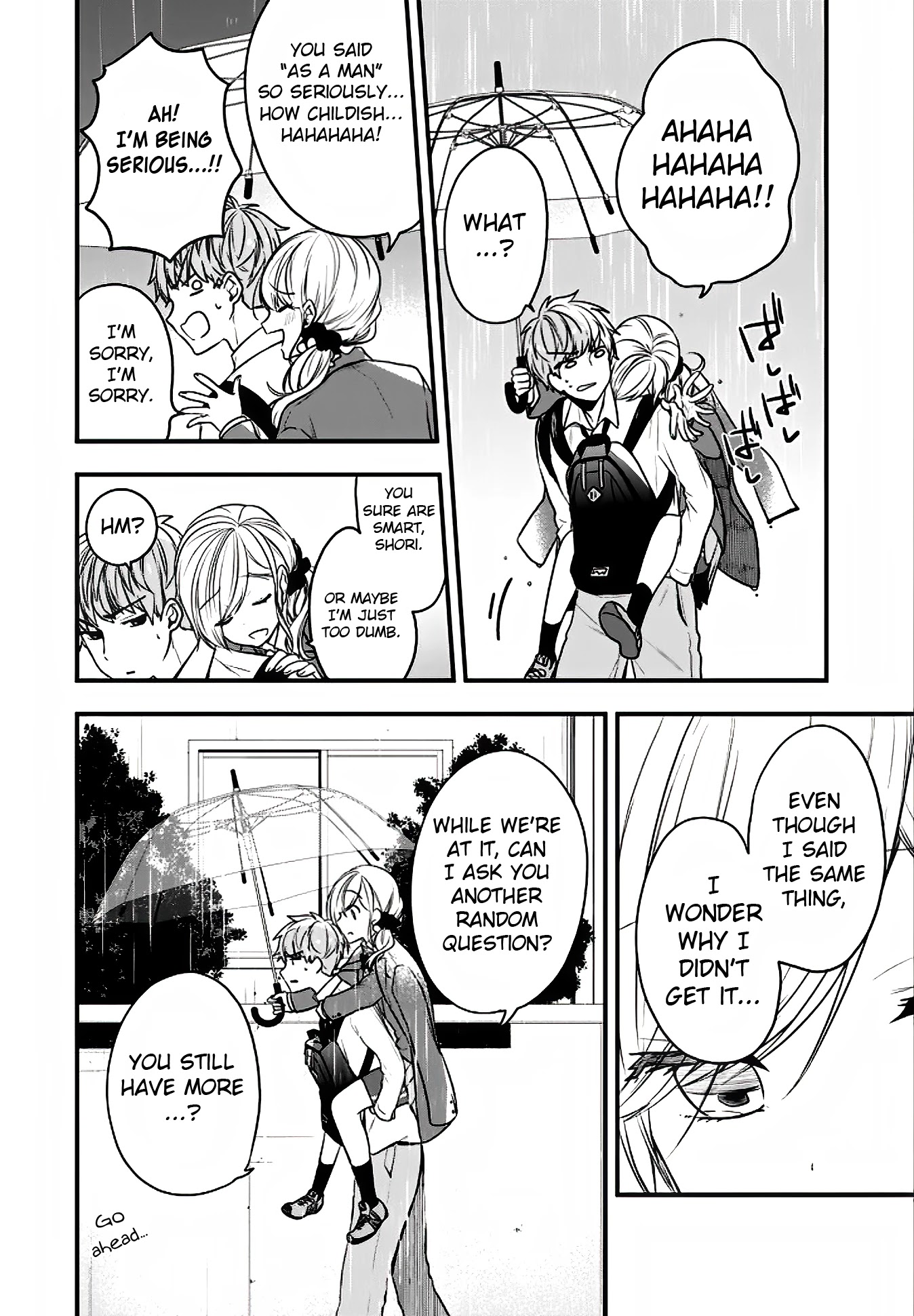 Seibetsu "Mona Lisa" no Kimi e. Chapter 19 page 26 - Chapter 19: Girl Meets Boy