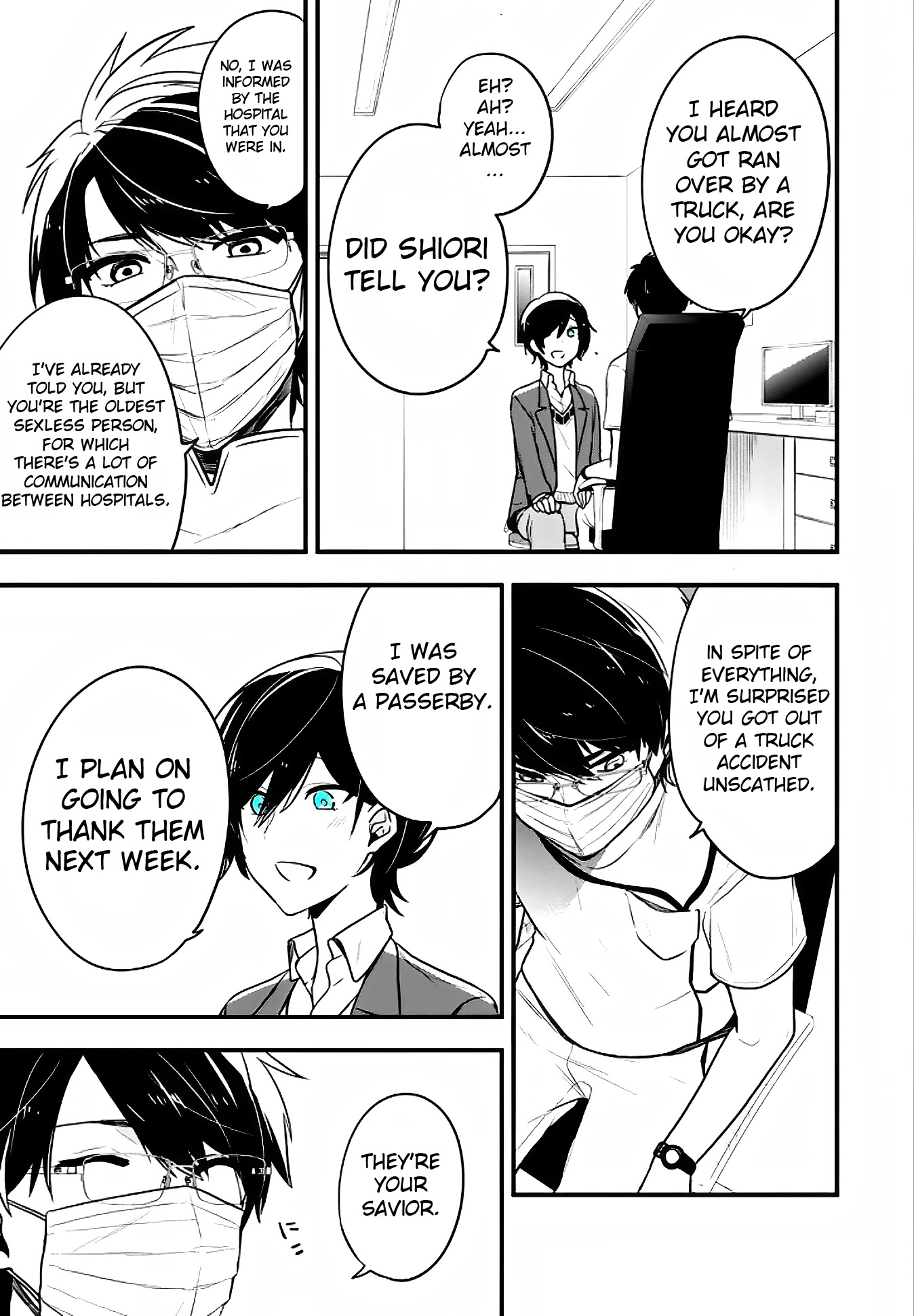 Seibetsu "Mona Lisa" no Kimi e. Chapter 19 page 35 - Chapter 19: Girl Meets Boy