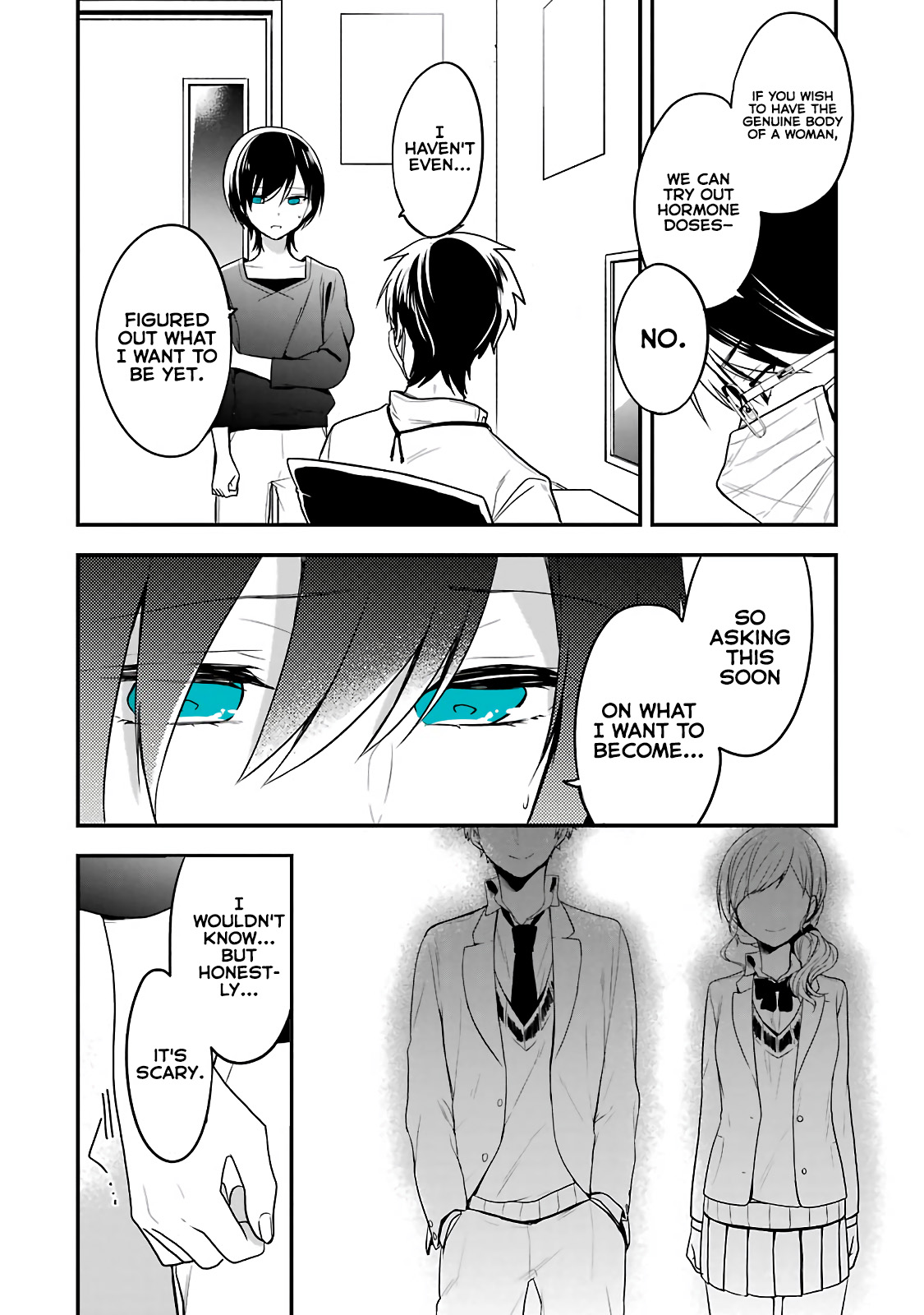 Seibetsu "Mona Lisa" no Kimi e. Chapter 2 page 17 - Chapter 2: Pupa