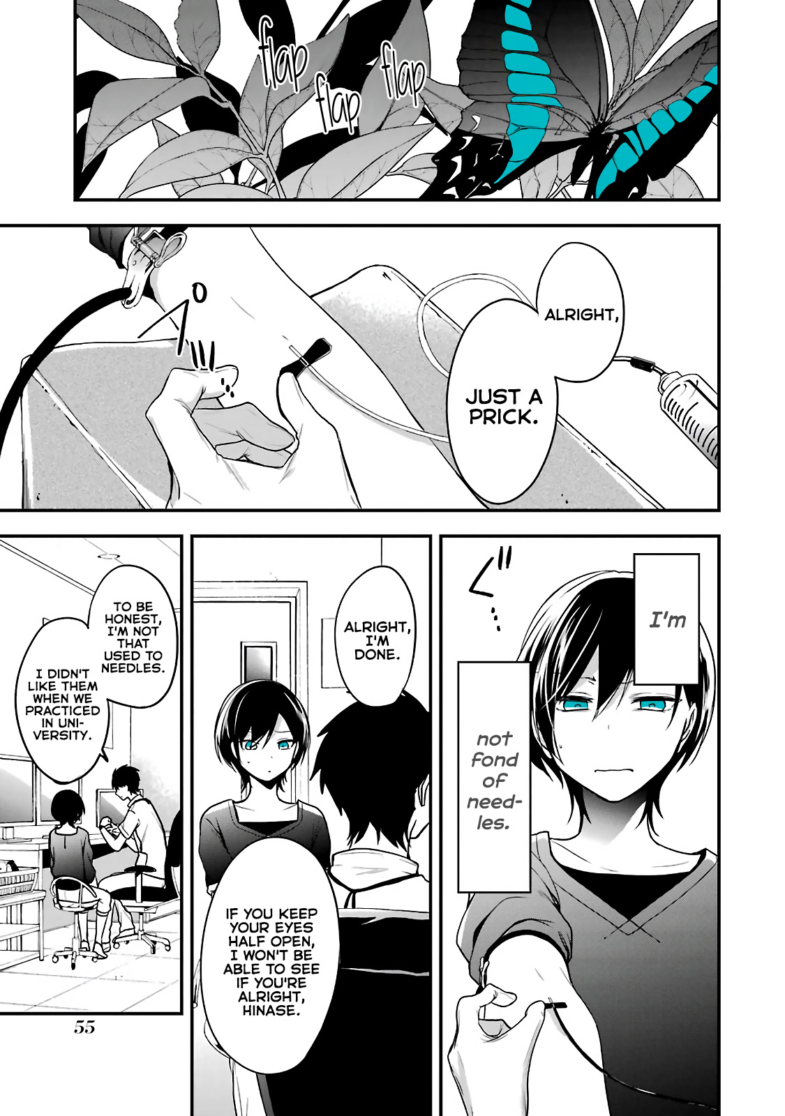 Seibetsu "Mona Lisa" no Kimi e. Chapter 2 page 4 - Chapter 2: Pupa