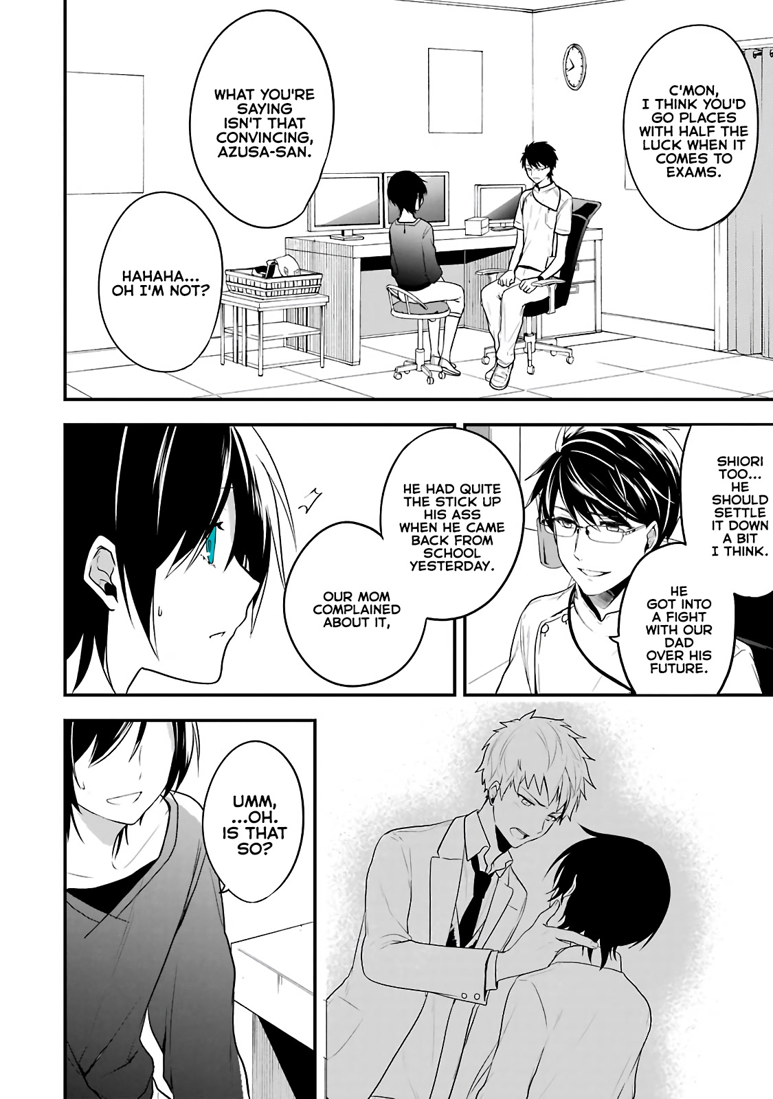 Seibetsu "Mona Lisa" no Kimi e. Chapter 2 page 7 - Chapter 2: Pupa