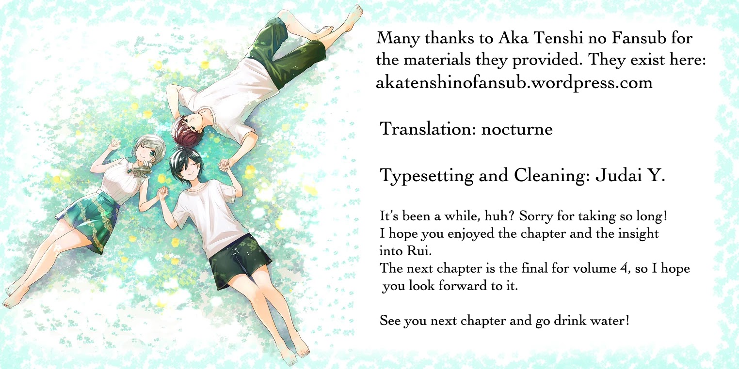 Seibetsu "Mona Lisa" no Kimi e. Chapter 20 page 34 - Chapter 20: An Unforgettable Love