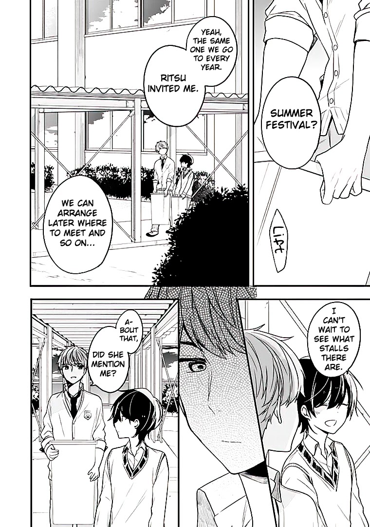 Seibetsu "Mona Lisa" no Kimi e. Chapter 22 page 14 - Chapter 22: Summer Festival With You