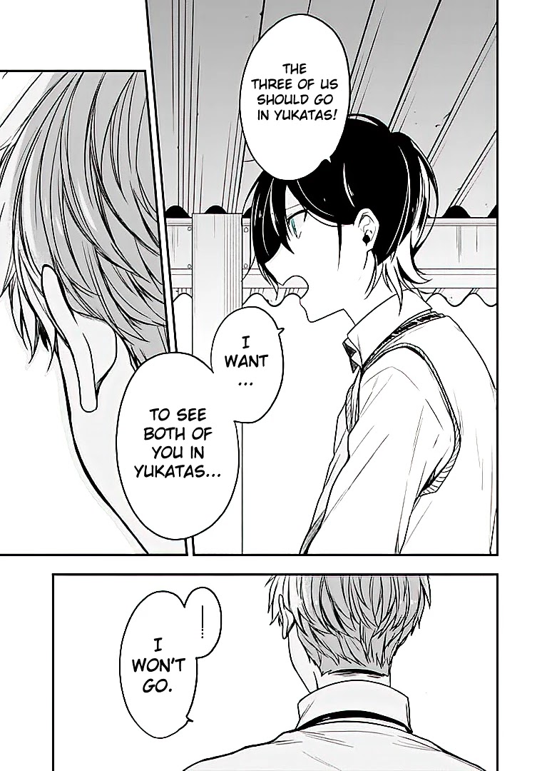 Seibetsu "Mona Lisa" no Kimi e. Chapter 22 page 19 - Chapter 22: Summer Festival With You
