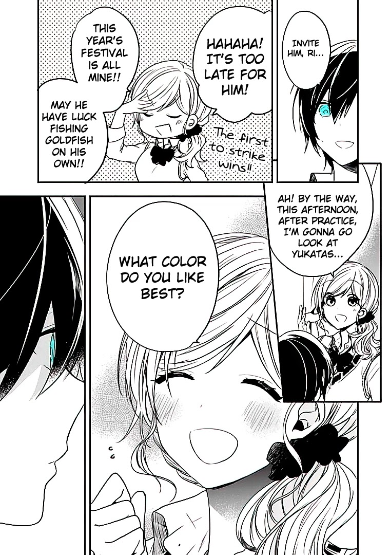Seibetsu "Mona Lisa" no Kimi e. Chapter 22 page 23 - Chapter 22: Summer Festival With You