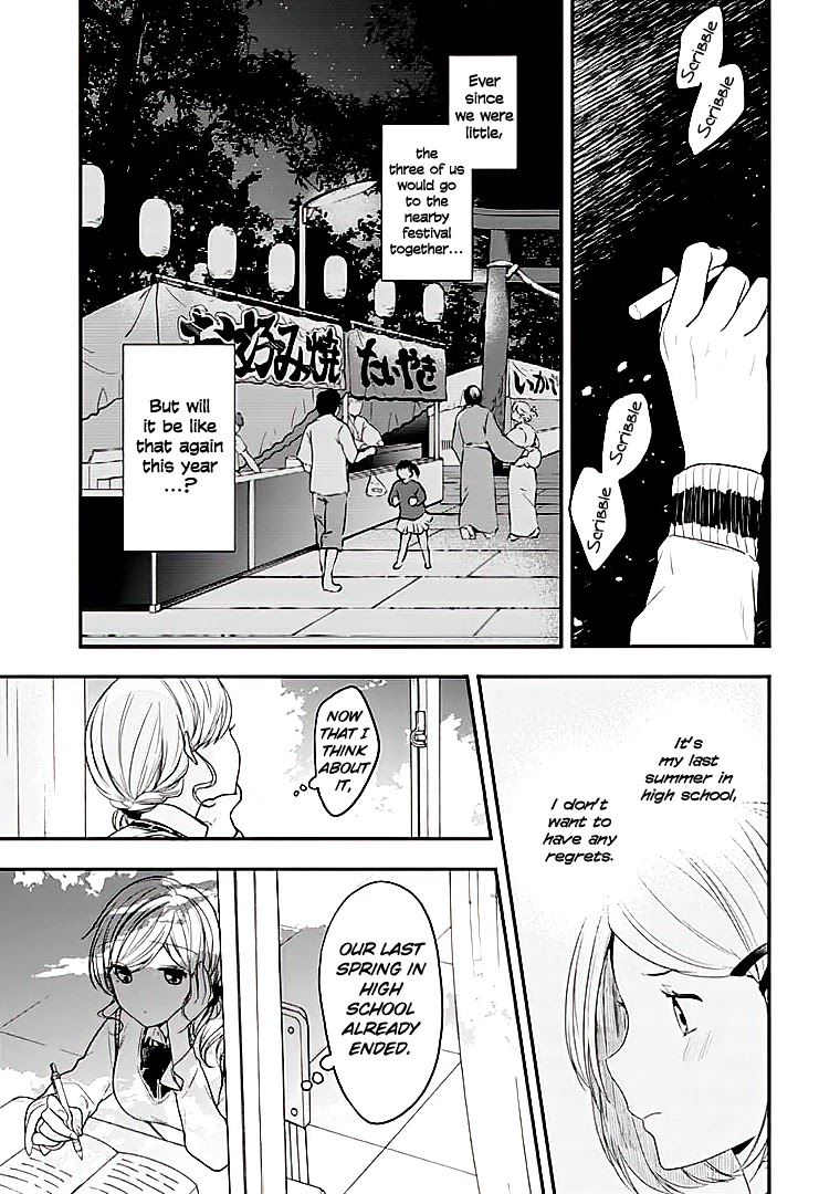 Seibetsu "Mona Lisa" no Kimi e. Chapter 22 page 9 - Chapter 22: Summer Festival With You