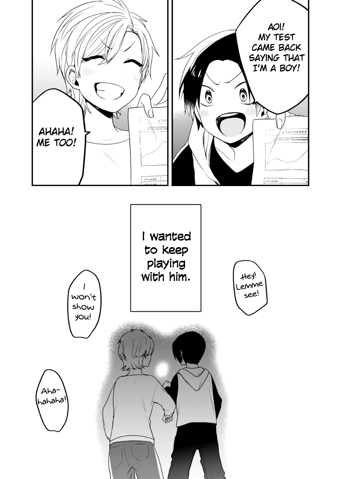 Seibetsu "Mona Lisa" no Kimi e. Chapter 23 page 11 - Chapter 23: Looking For Differences
