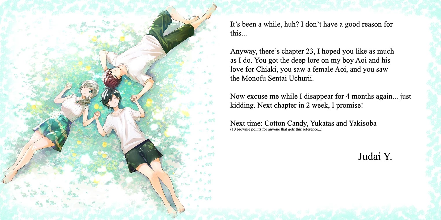 Seibetsu "Mona Lisa" no Kimi e. Chapter 23 page 32 - Chapter 23: Looking For Differences